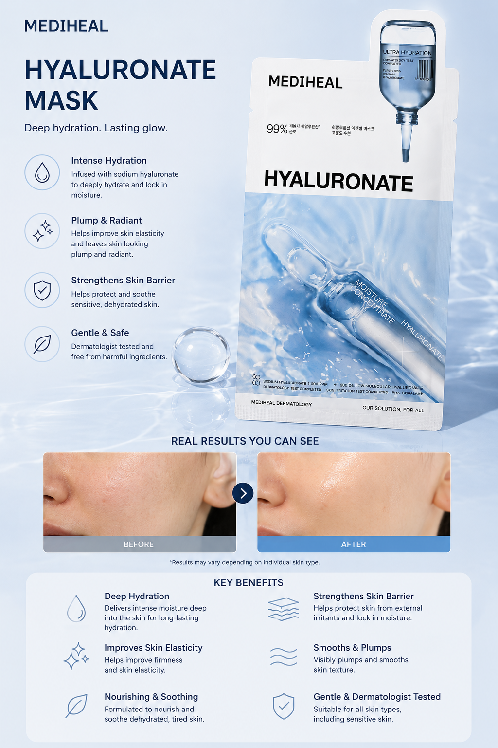 Mediheal Hyaluronate Mask