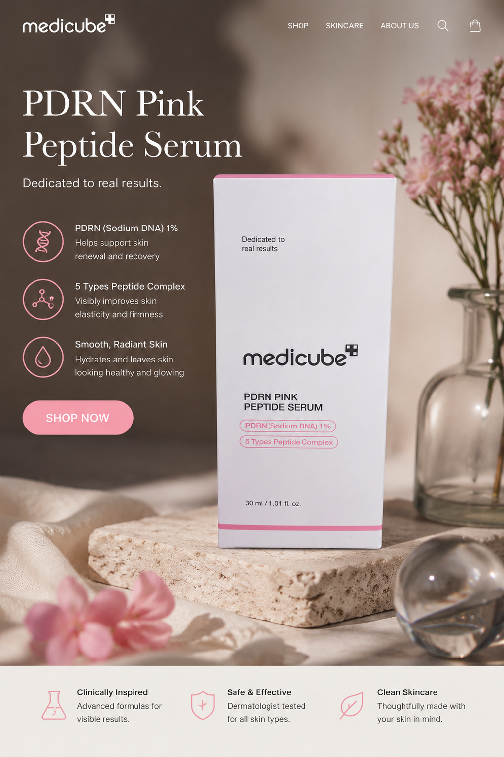 Medicube PDRN Pink Peptide Serum