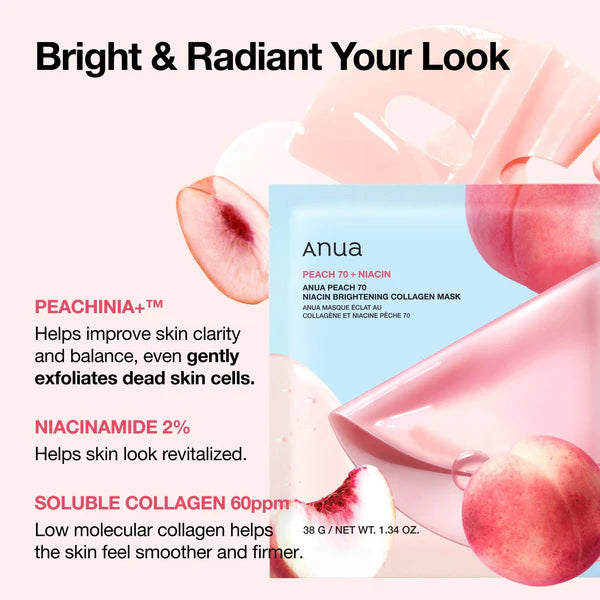 Anua Peach Niacin Mask