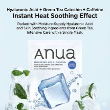 Anua - Hyaluronic Acid 8 Catechin Cool Slim Mask