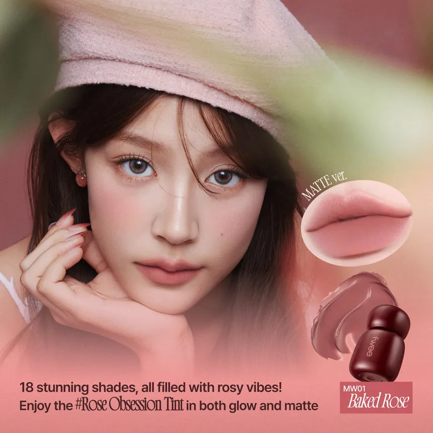 fwee - Rose Obsession Stay-Fit Lip Tint