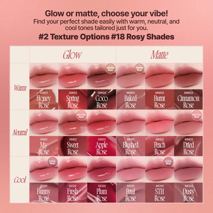fwee - Rose Obsession Stay-Fit Lip Tint