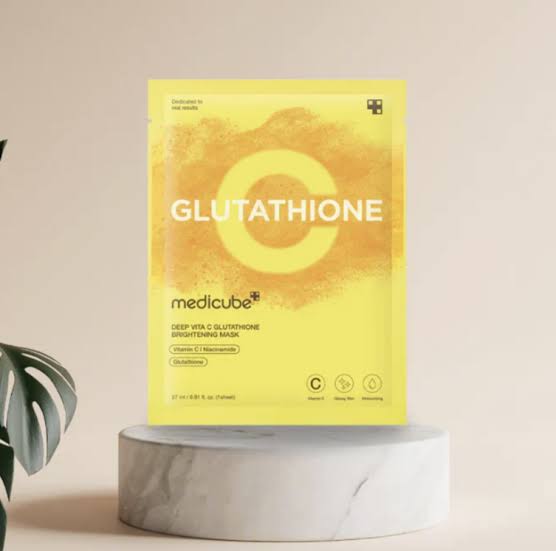 medicube - Deep Vita C Glutathione Brightening Mask