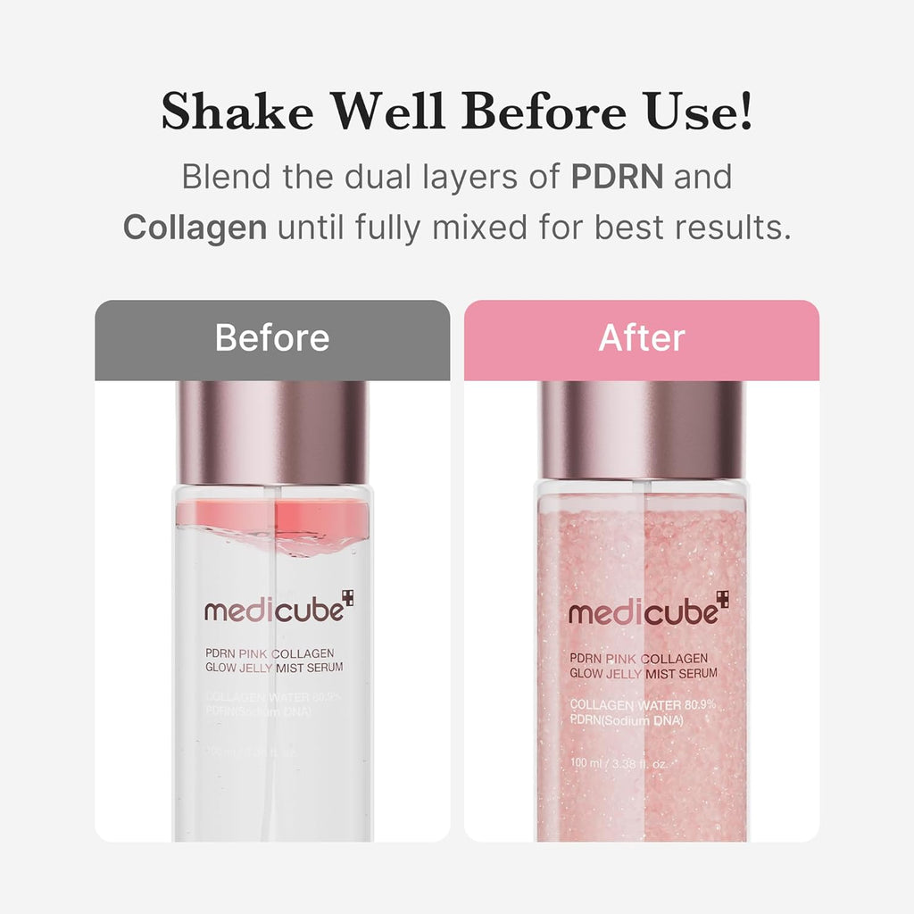 Medicube PDRN Pink Collagen Jelly Gel Mist Set