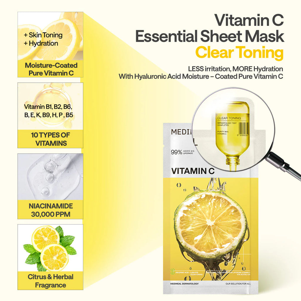 Mediheal Vitamin C Essential Mask Sheet