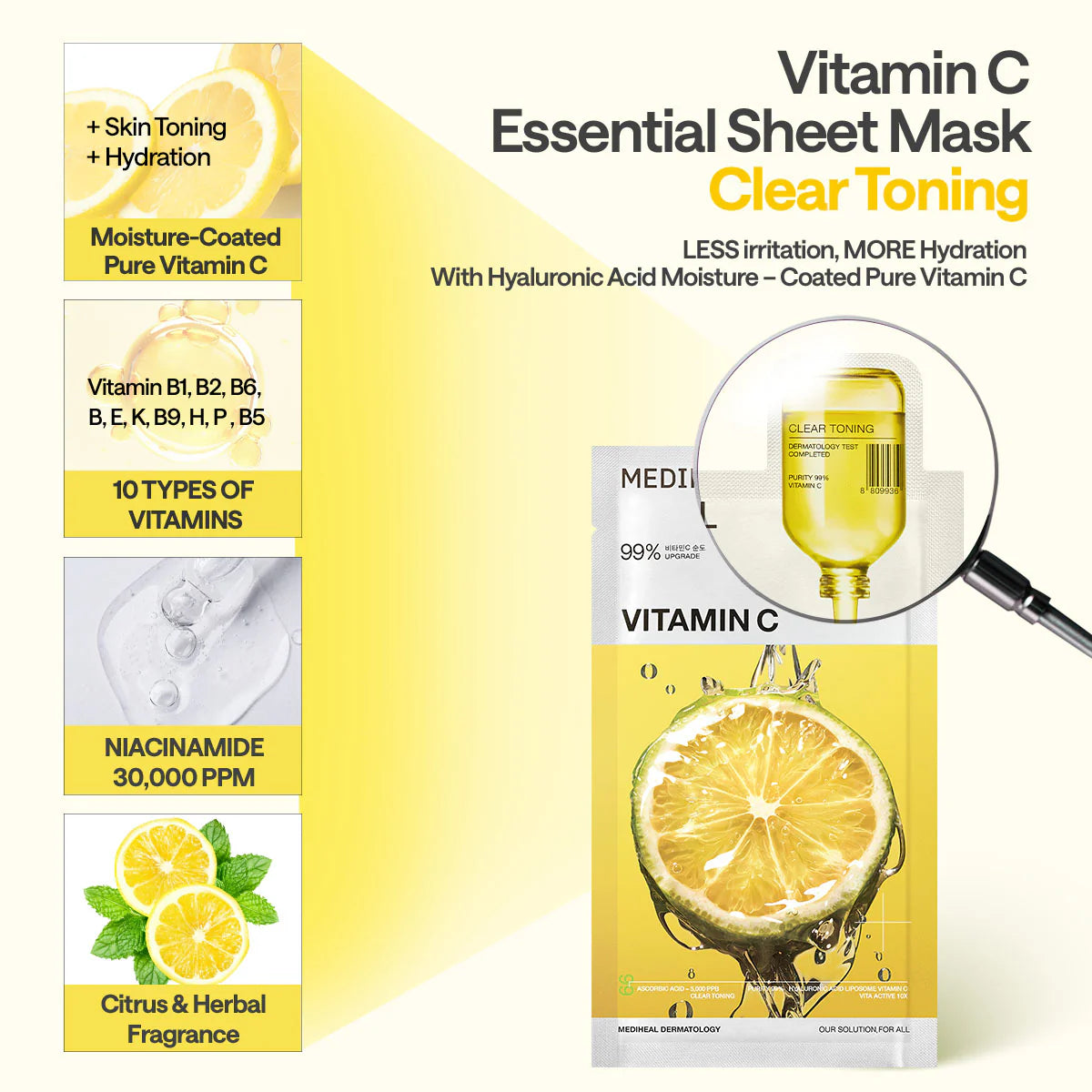 Mediheal Vitamin C Essential Mask Sheet