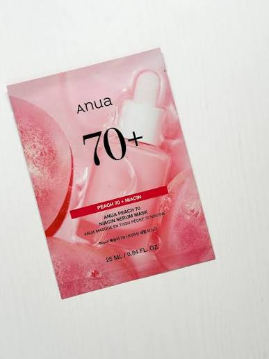 Anua Peach Niacin Mask